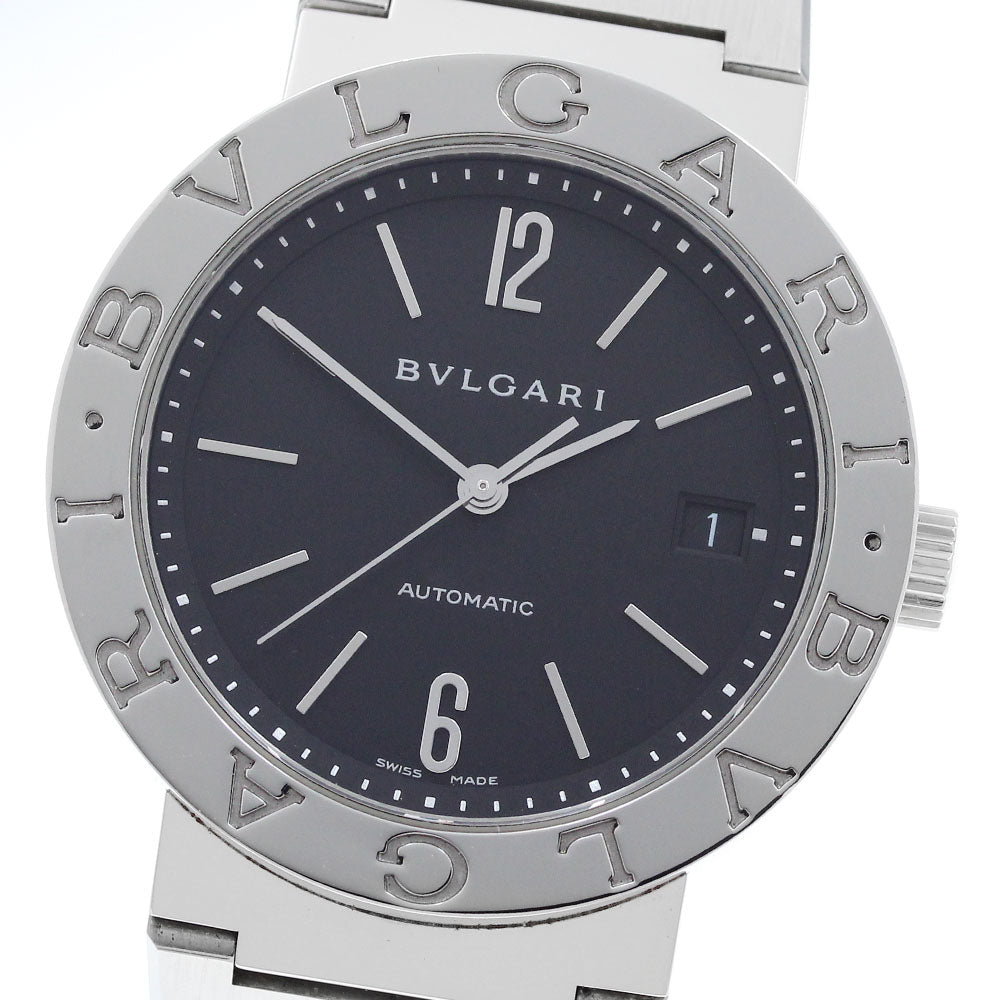 BVLGARI BVLGARIBVLGARI BB38SS Date black Dial Automatic Men's Watch_905839