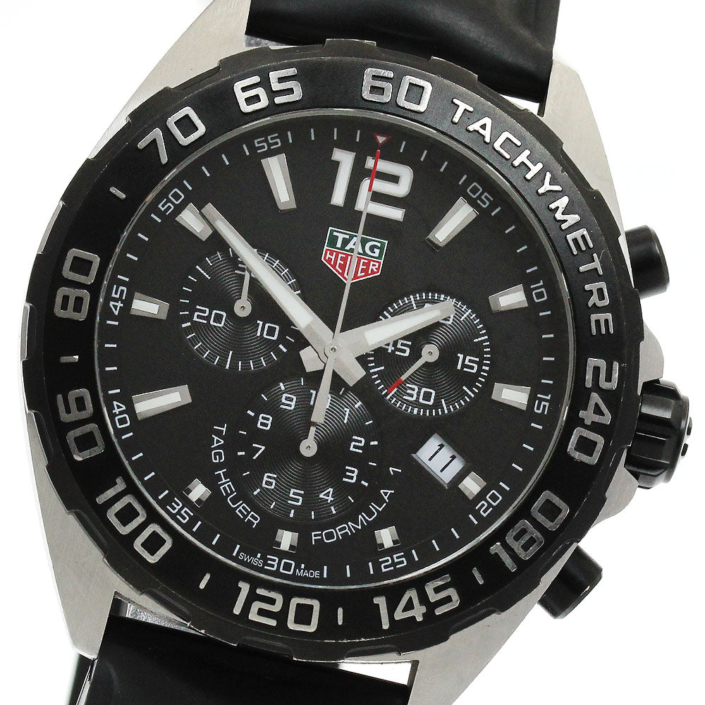 TAG HEUER Formula 1 CAZ1010 Chronograph Date black Dial Quartz Men's_905848