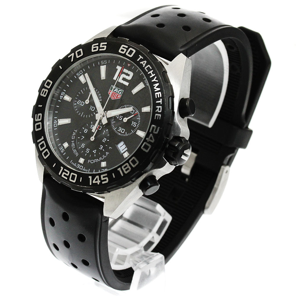 TAG HEUER Formula 1 CAZ1010 Chronograph Date black Dial Quartz Men's_905848