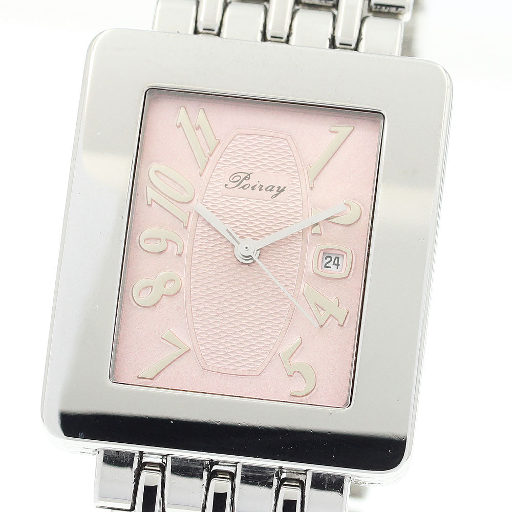 Poiray Date pink Dial Quartz Men's Watch_905865