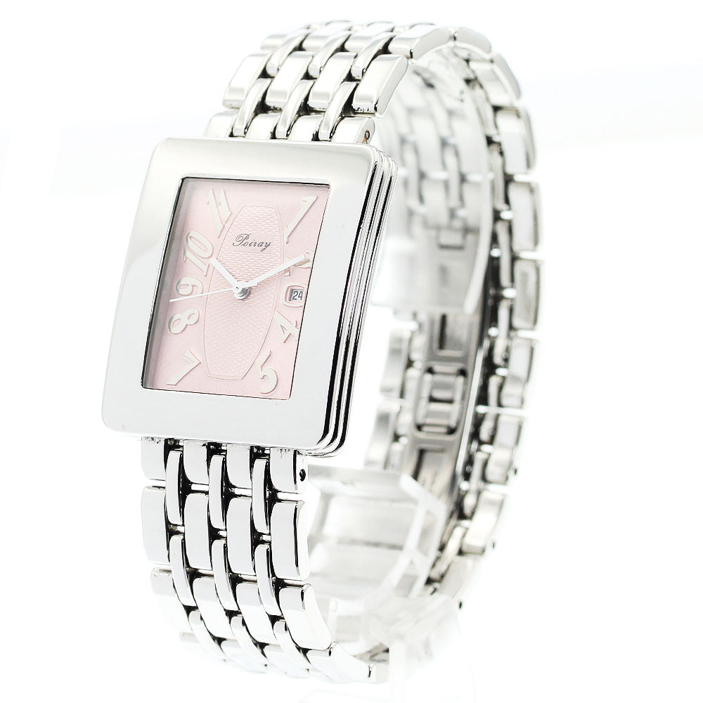 Poiray Date pink Dial Quartz Men's Watch_905865