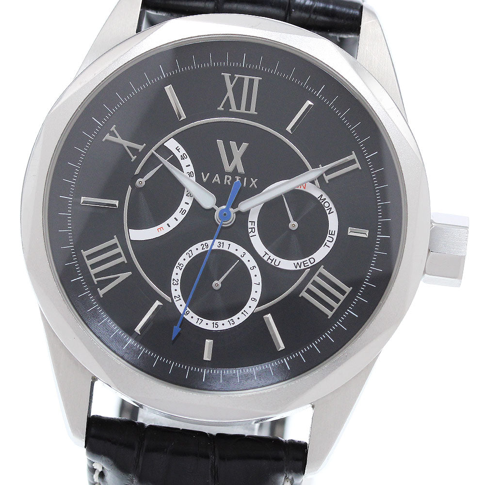 VARTIX Alive PR01 Day-Date Power Reserve Black Dial Automatic Men's Watch_905908
