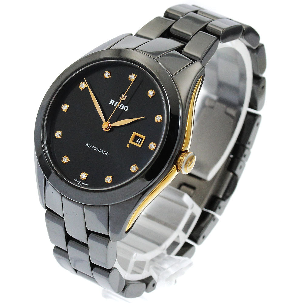 RADO Hyper chrome R32255712 12P diamond black Dial Automatic Ladies Watch_905912