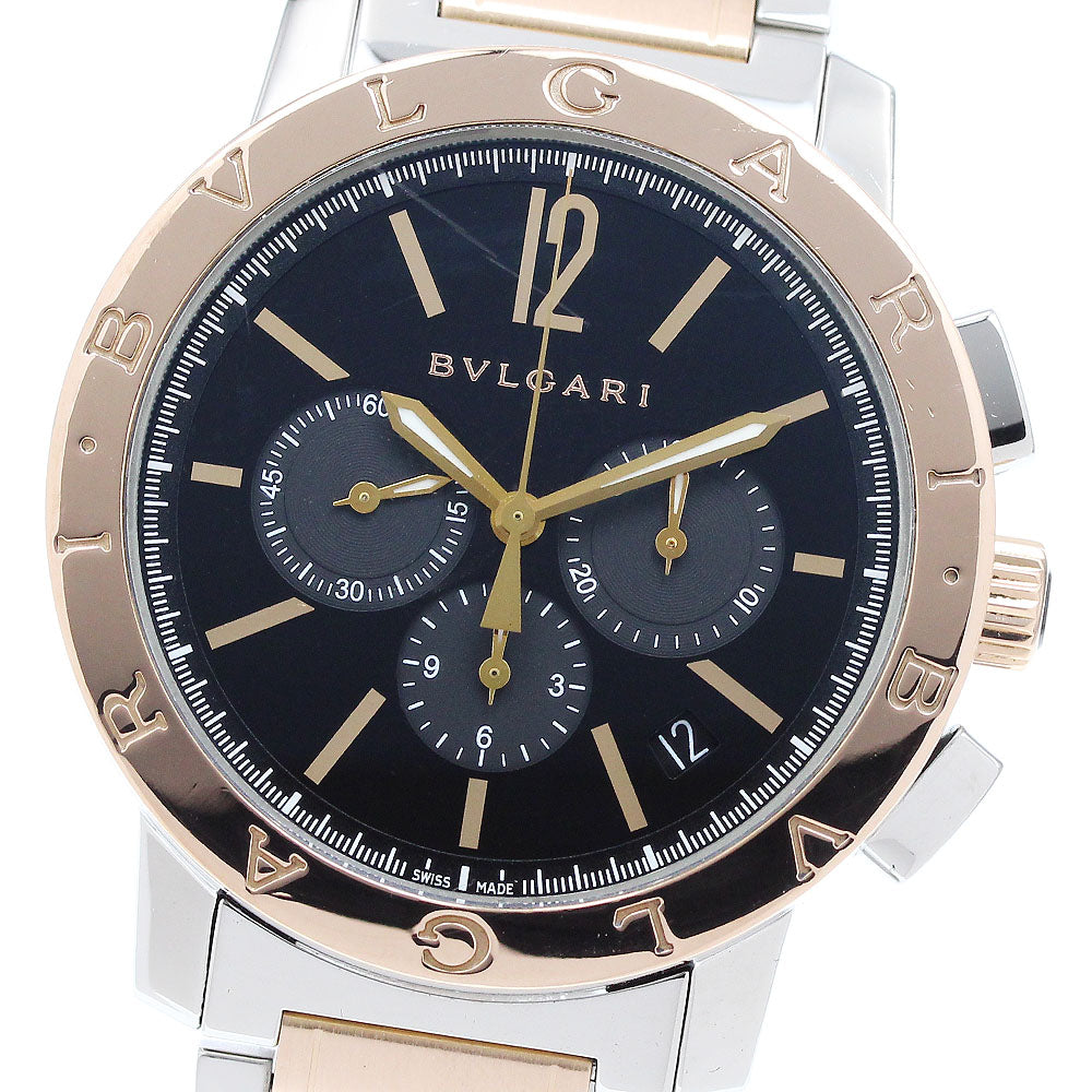 BVLGARI BVLGARIBVLGARI BB41SPGCH Date Chronograph Automatic Men's Watch_905915