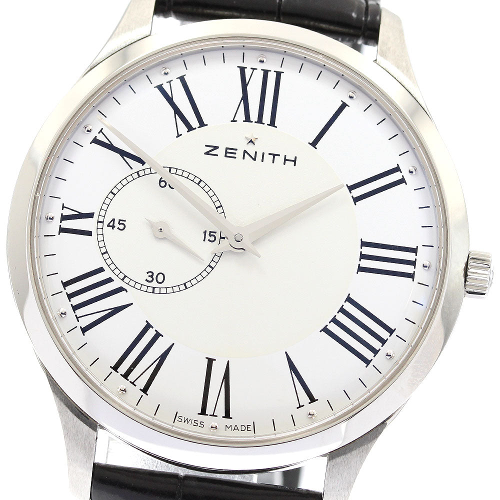 ZENITH Elite Ultrathin 03.2010.681 Small seconds white Dial Automatic Men's Watch_905923