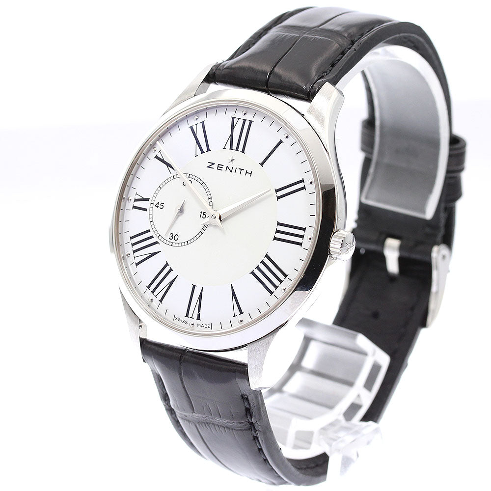 ZENITH Elite Ultrathin 03.2010.681 Small seconds white Dial Automatic Men's Watch_905923