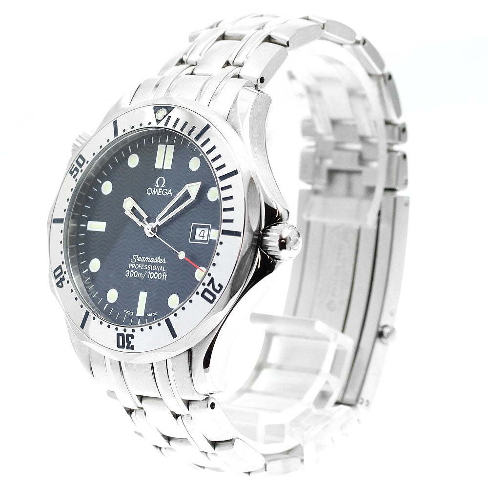 OMEGA Seamaster300 Professional 2542.80 Date Navy Dial Quartz Men's Watch_905927
