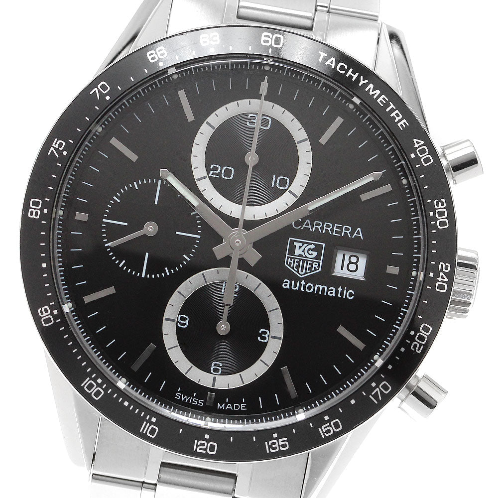 TAG HEUER Carrera CV2010 Chronograph black Dial Automatic Men's Watch_905928