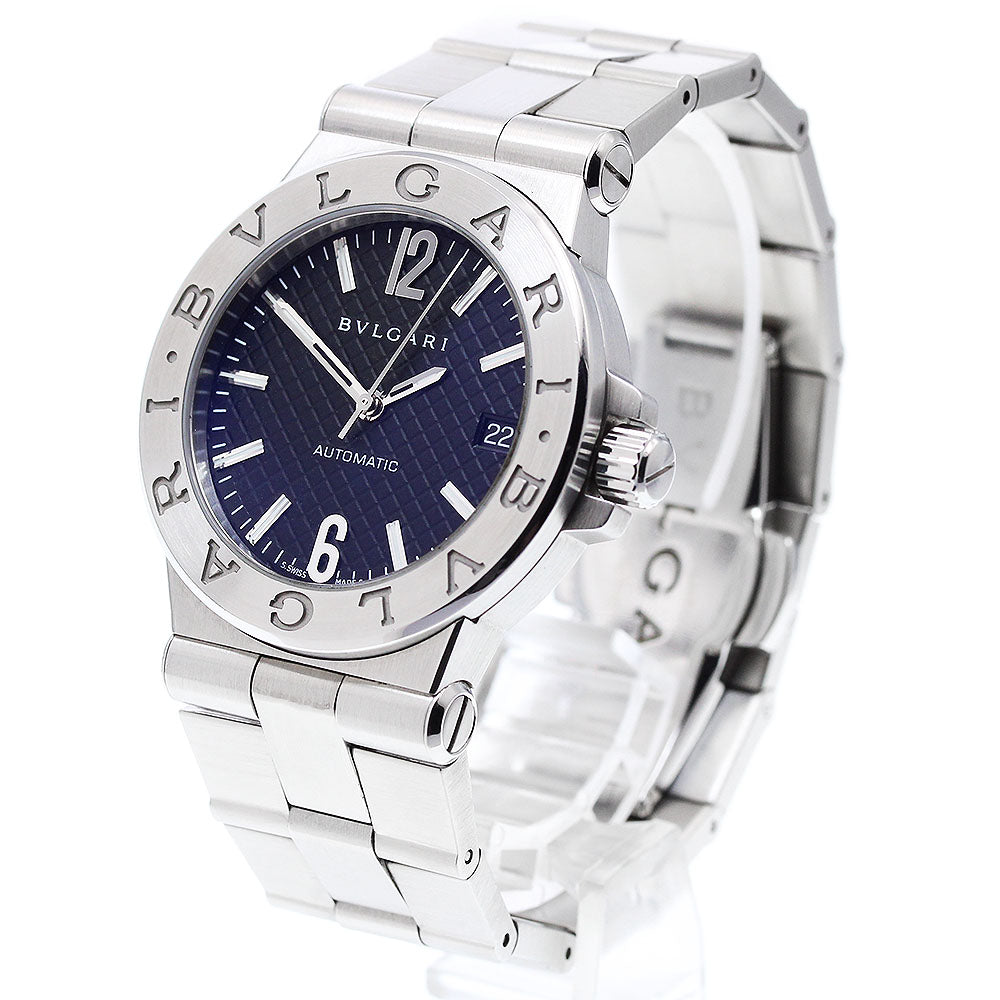 BVLGARI Diagono DG35S Date black Dial Automatic Men's Watch_905934
