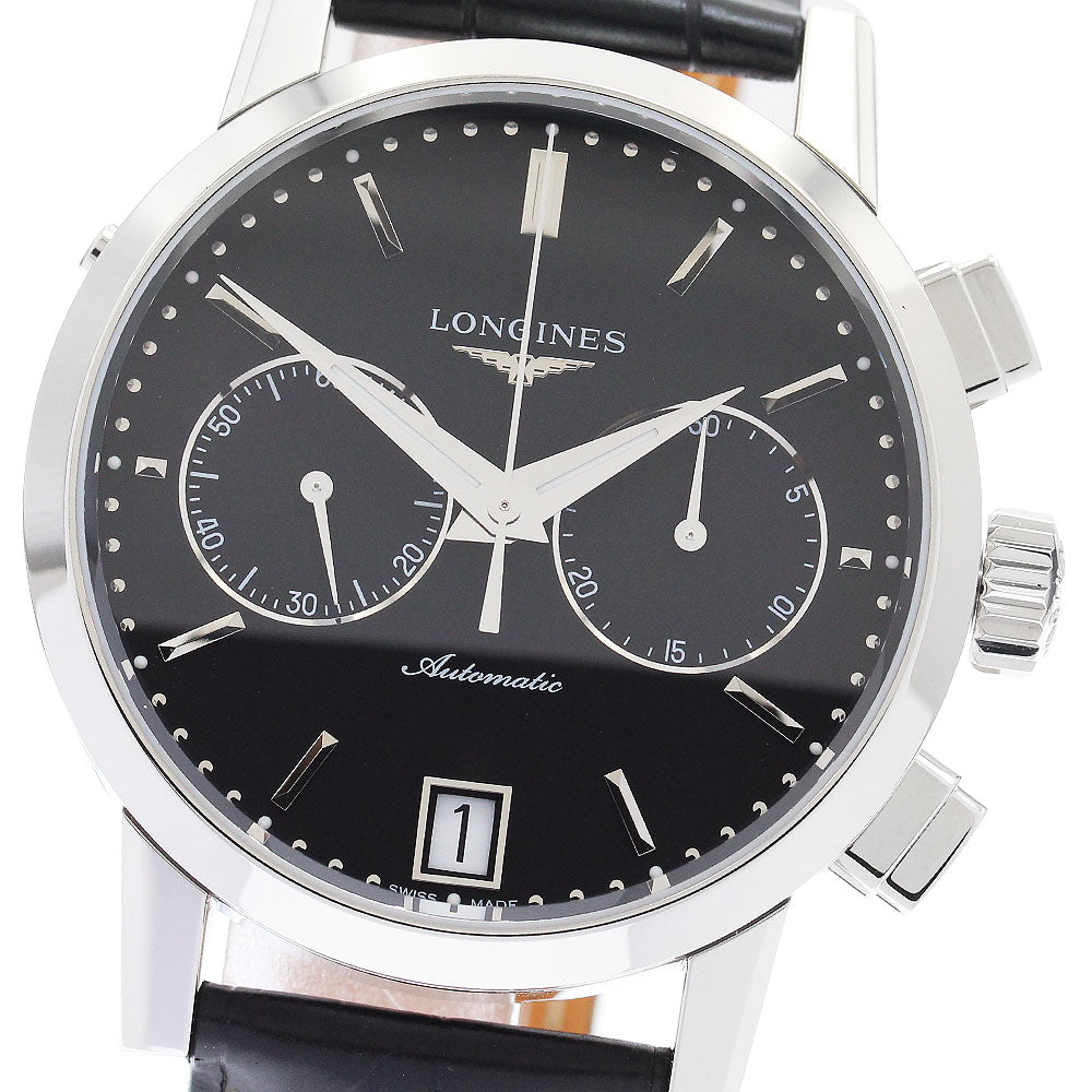LONGINES Longines L4.829.4 Chronograph Date black Dial Automatic Men's Watch_905935