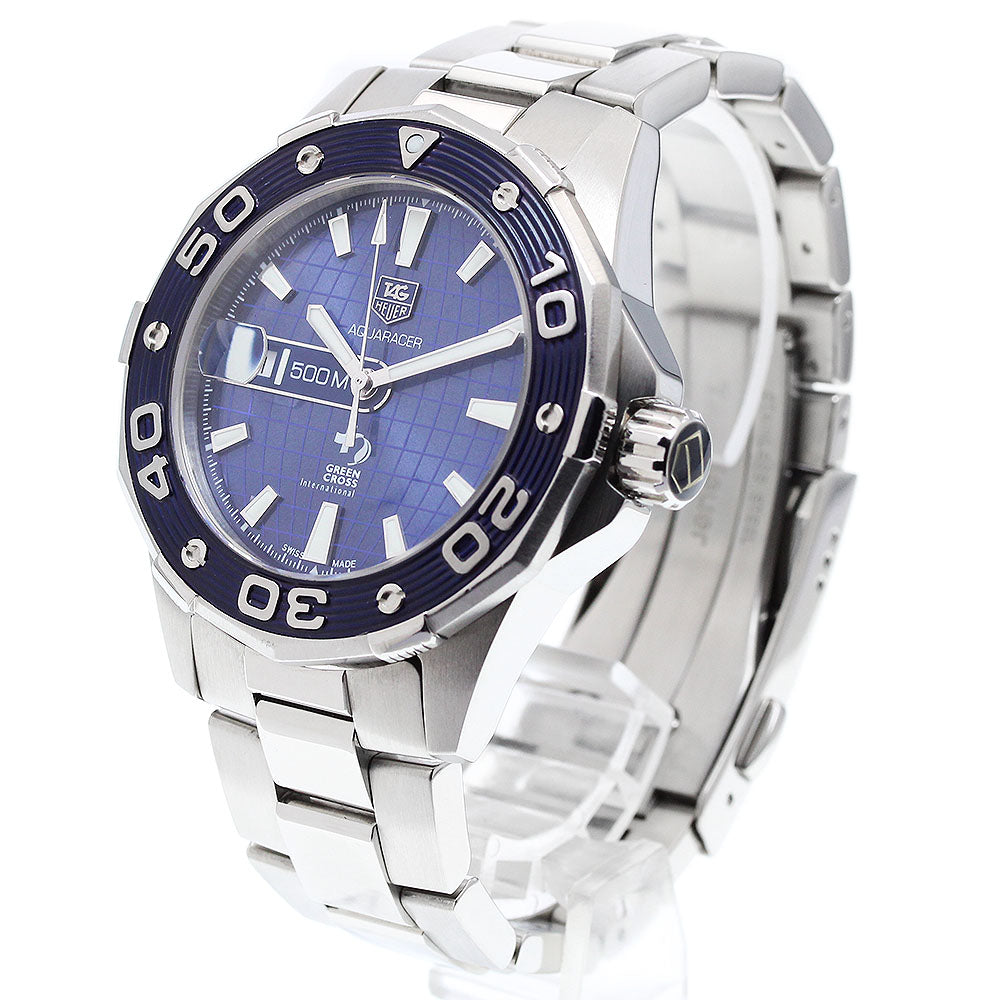 TAG HEUER Aqua racer WAJ2116 DiCaprio Navy Dial Automatic Men's Watch_905940