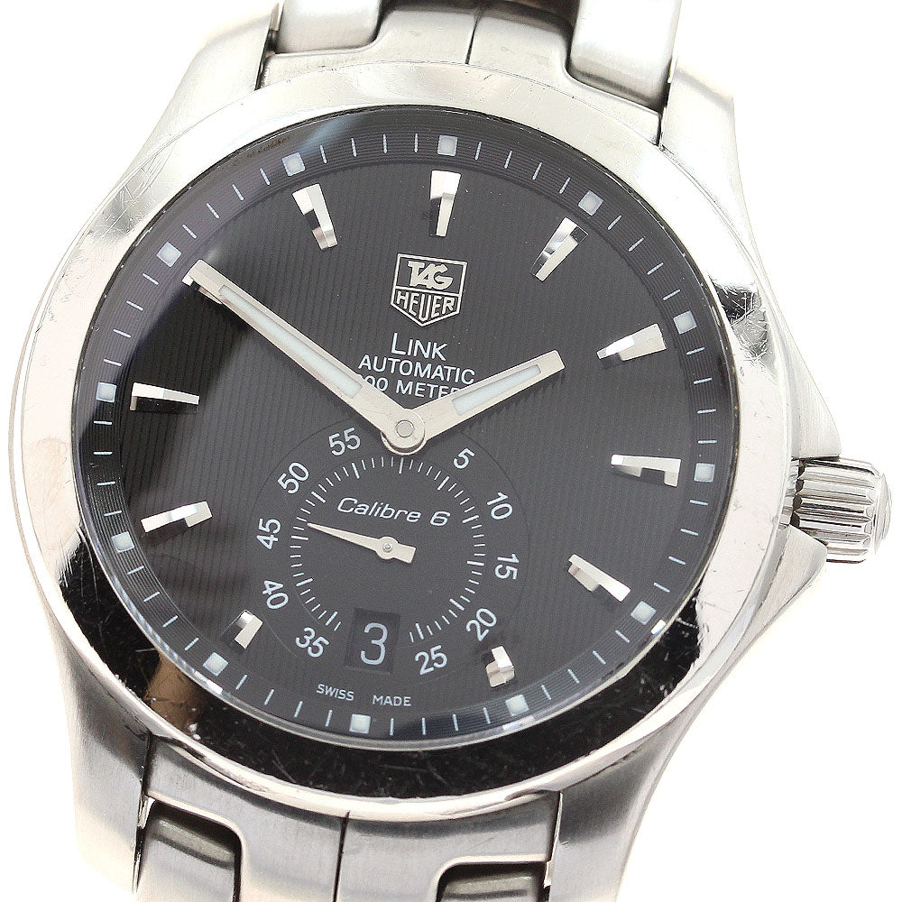 TAG HEUER Link Caliber 6 WJF211A Small seconds Automatic Men's Watch_905947