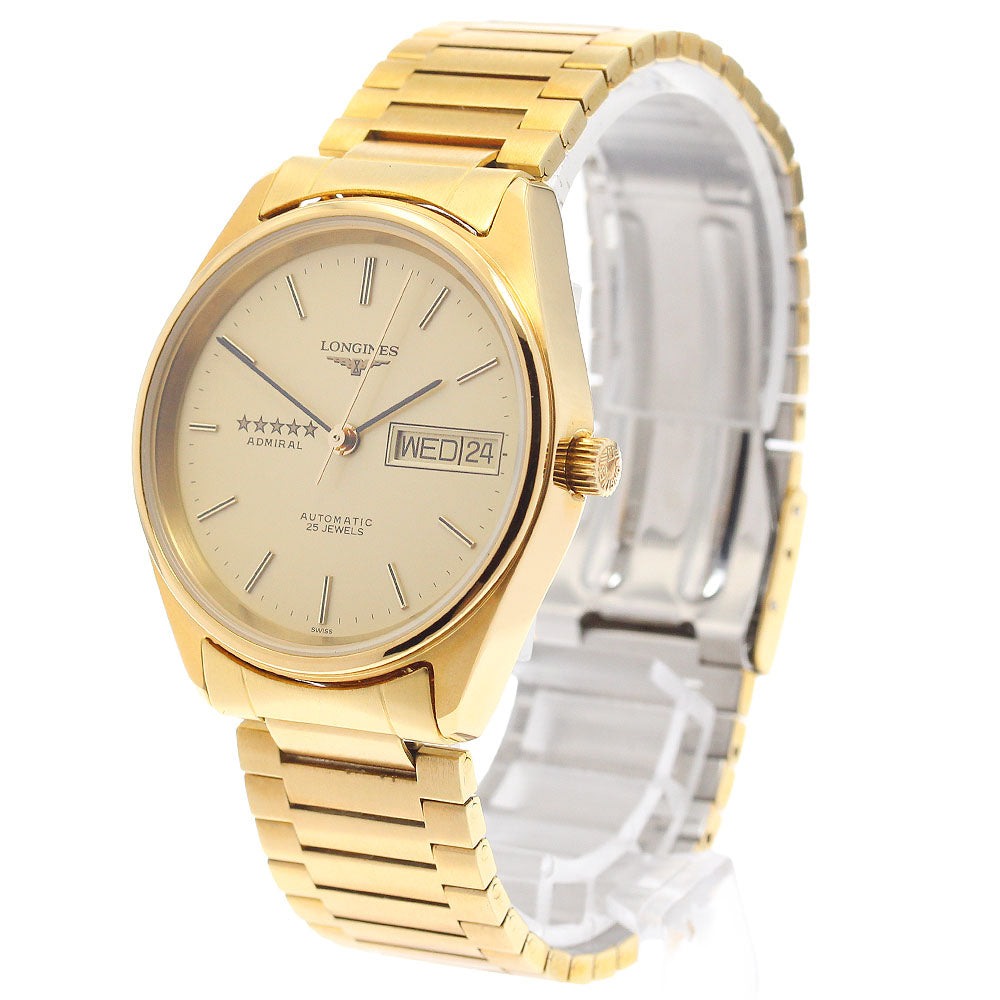 LONGINES Admiral 5 Star L7.634.2 Day date gold Dial Automatic Men's Watch_905965