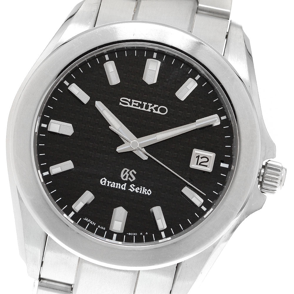 SEIKO Grand Seiko SBGF021/8J56-8020 Date black Dial Quartz Men's Watch_905979