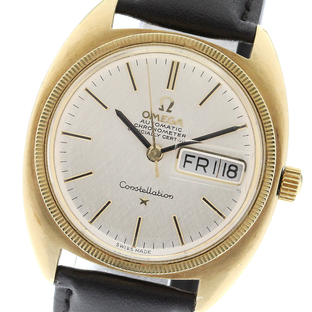 OMEGA Constellation CD168.029 Day Date Cal.751 Silver Dial AT Men's_905987