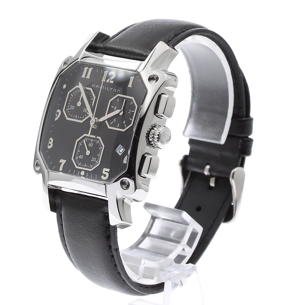 HAMILTON Lloyd H194120 Chronograph black Dial Quartz Men's Watch_906005