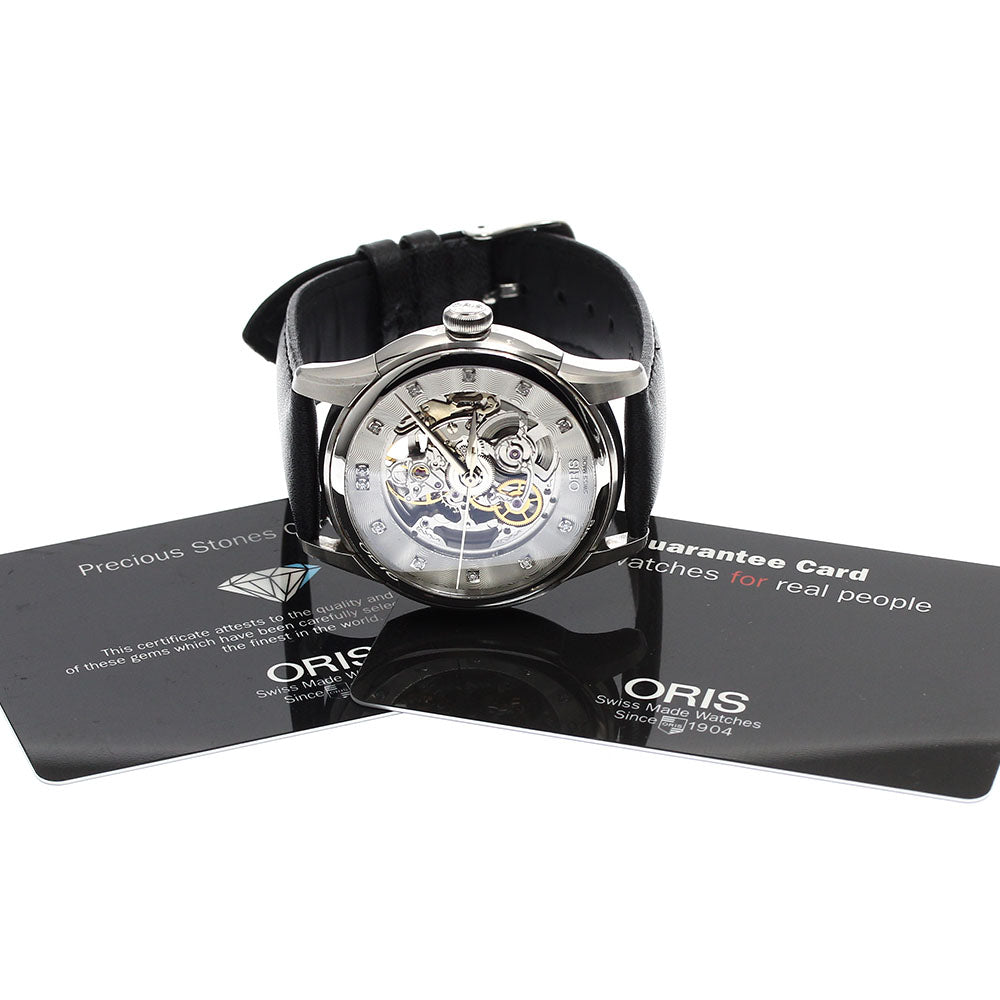 ORIS Artelier 7670 Skeleton 12P Diamond Automatic Men's Watch_906015