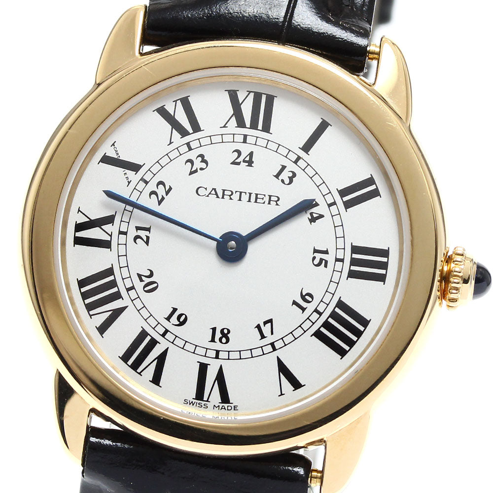 CARTIER Ronde Solo SM W6700355 Silver Dial Quartz Ladies Watch_906018