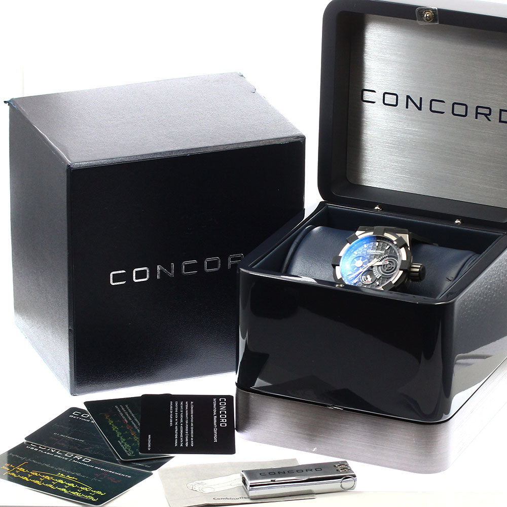 Concord C1 retrograde 01.5.40.1020 Day-Date Power Reserve Automatic Men's_906021