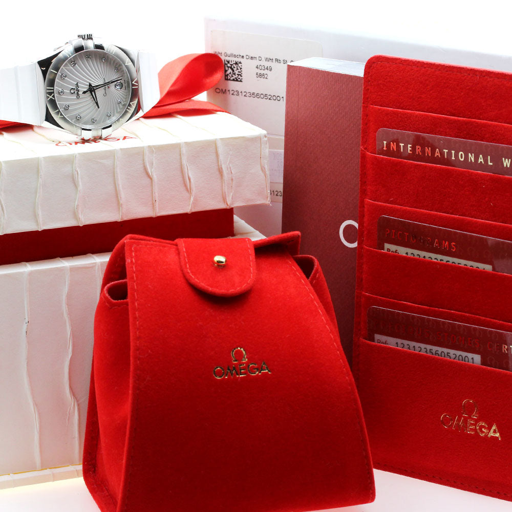 OMEGA Constellation 123.12.35.60.52.001 11P diamond Quartz Ladies Watch_906024