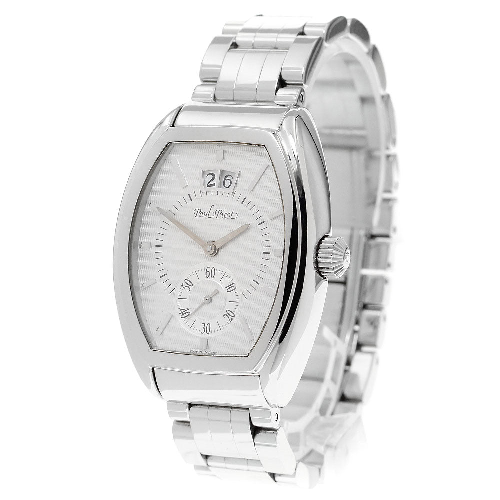 PaulPicot Fircher 2000 4093 Date Small Second Silver Dial Automatic Men's_906067