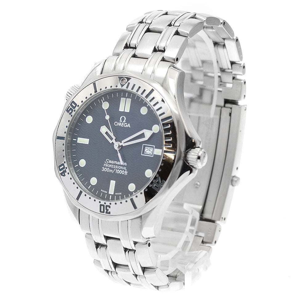 OMEGA Seamaster300 Professional 2542.80 Date Navy Dial Quartz Men's Watch_906072