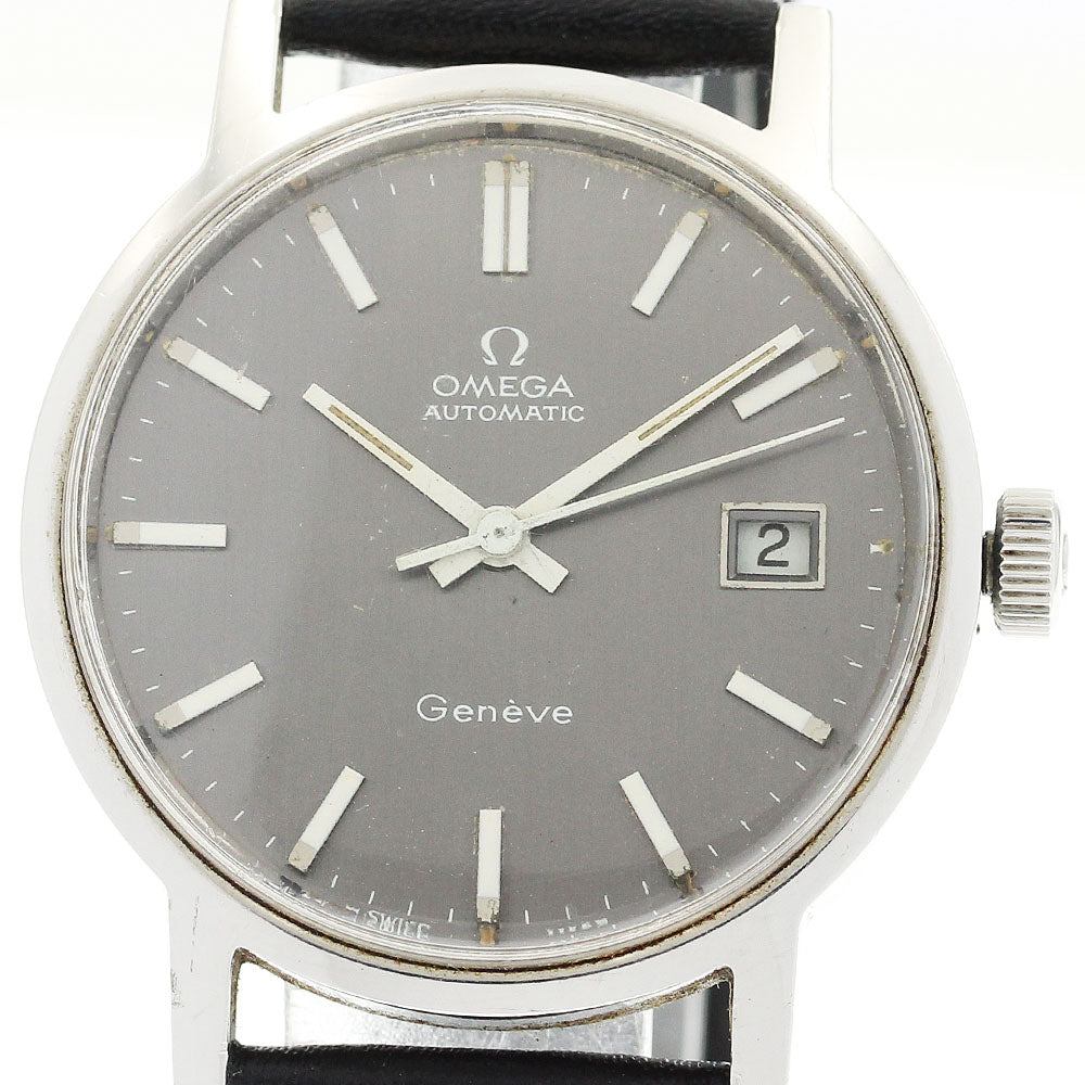 OMEGA Geneve 166.0098 Date Cal.1481 Gray Dial Automatic Men's Watch_906123