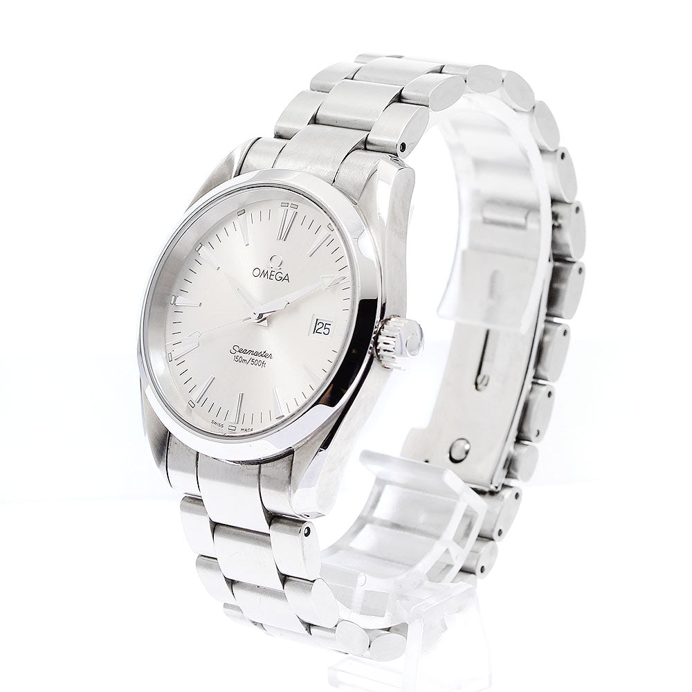 OMEGA Seamaster Aqua Terra 2518.30 Date Silver Dial Quartz Men's Watch_906138