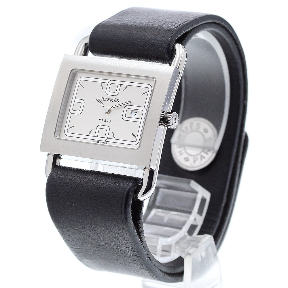 HERMES Valenia BA1.510 Date Silver Dial Quartz Ladies Watch_906149