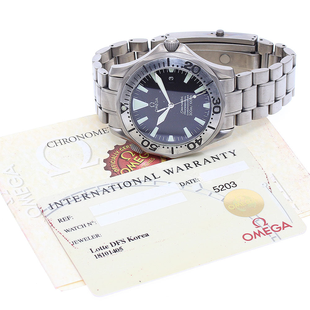 OMEGA Seamaster300 2231.50 Date black Dial Automatic Men's Watch_906151