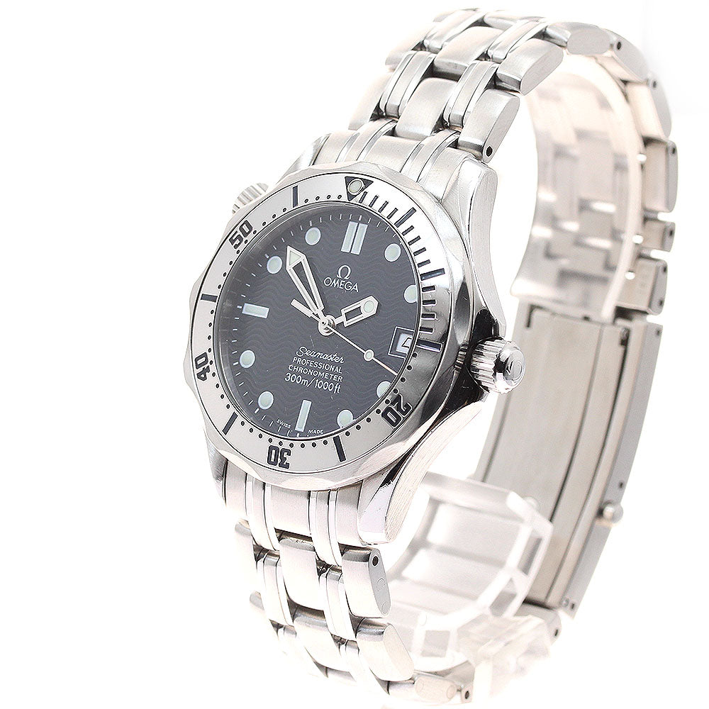 OMEGA Seamaster Diver 300M 2552.80 Date Navy Dial Automatic Boy's Watch_906164