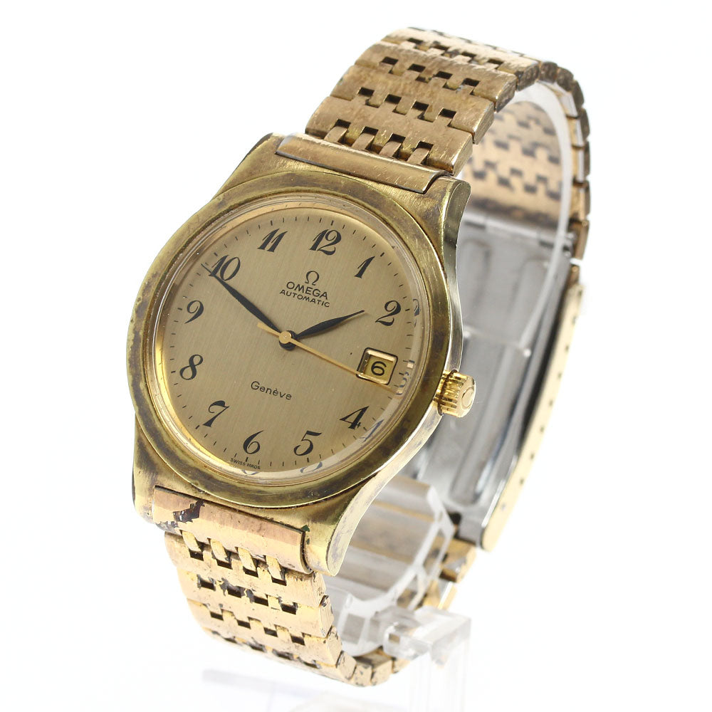 OMEGA Geneve 166.0168 Date Cal.1012 gold Dial Automatic Men's Watch_906167