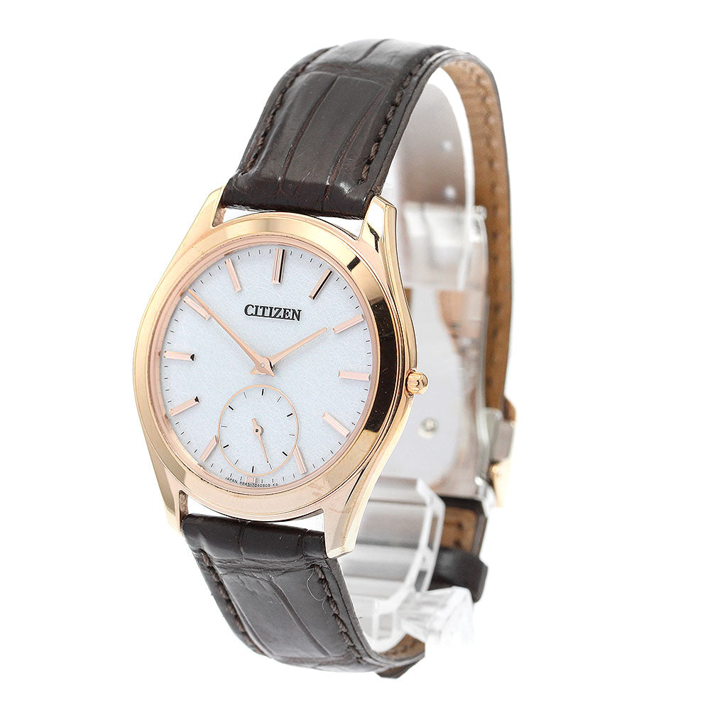 CITIZEN Eco Drive One 8845-T027547 Tosa Japanese paper dial white Dial Solar Powered Men's Watch_906168