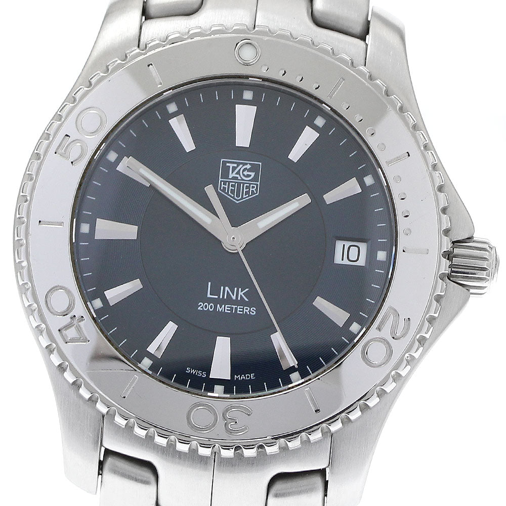 TAG HEUER Link WJ1112-0 Date Navy Dial Quartz Men's Watch_906171