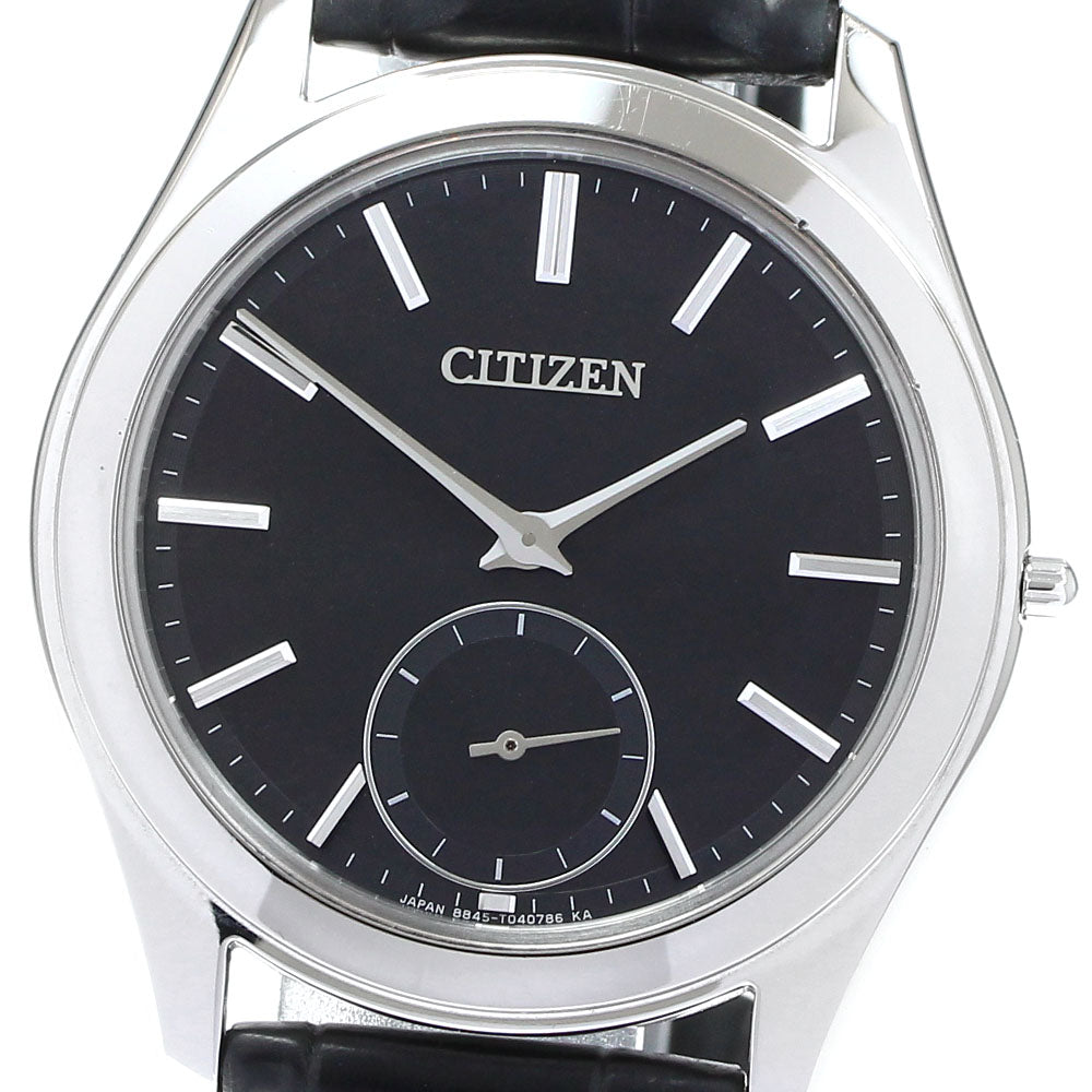 CITIZEN Eco Drive One AQ5010-01E/8845-T027521 Small seconds black Dial Solar Powered Men's Watch_906173