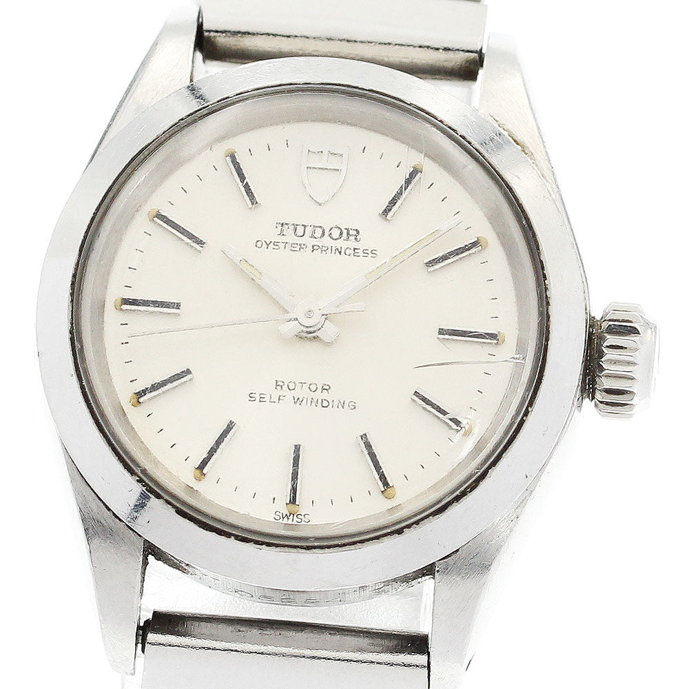 TUDOR Oyster Princess 7614/0 cal.2650 Silver Dial Automatic Ladies Watch_906175