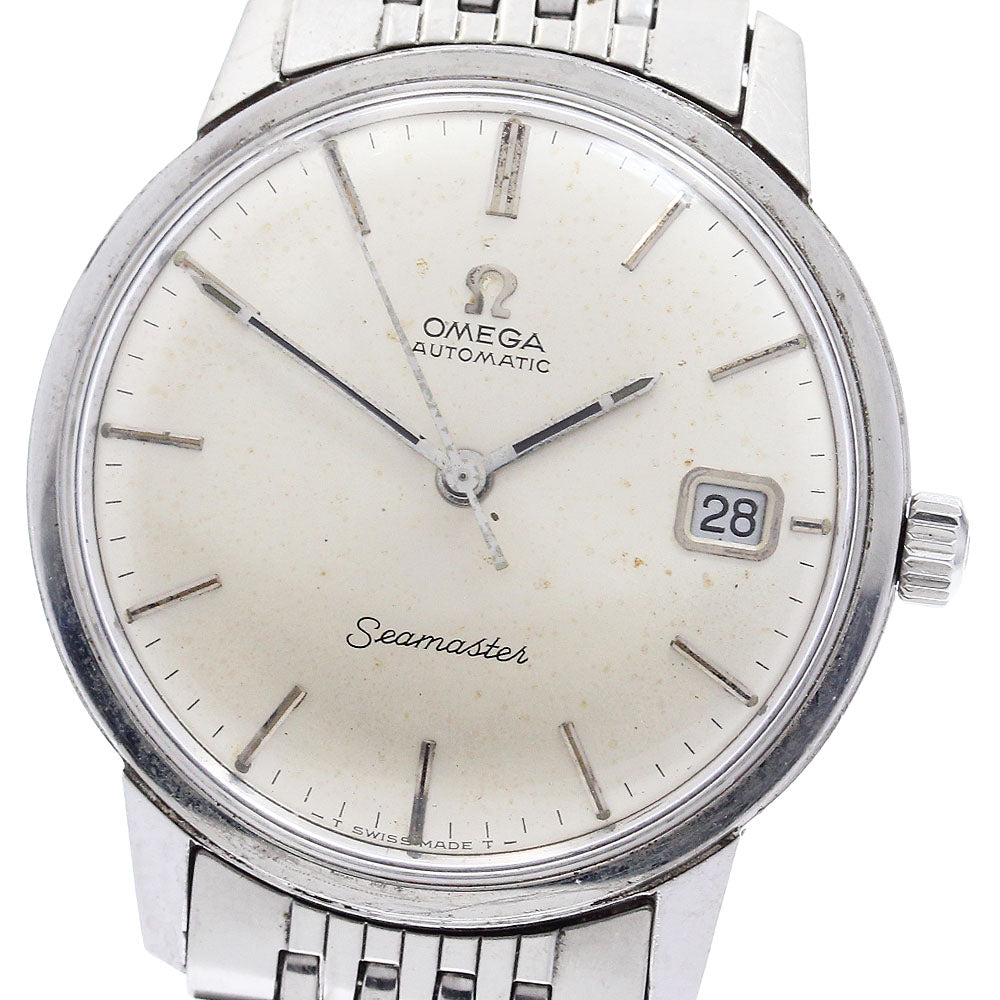 OMEGA Seamaster 166.037SP Date cal.565 Silver Dial Automatic Men's Watch_906182
