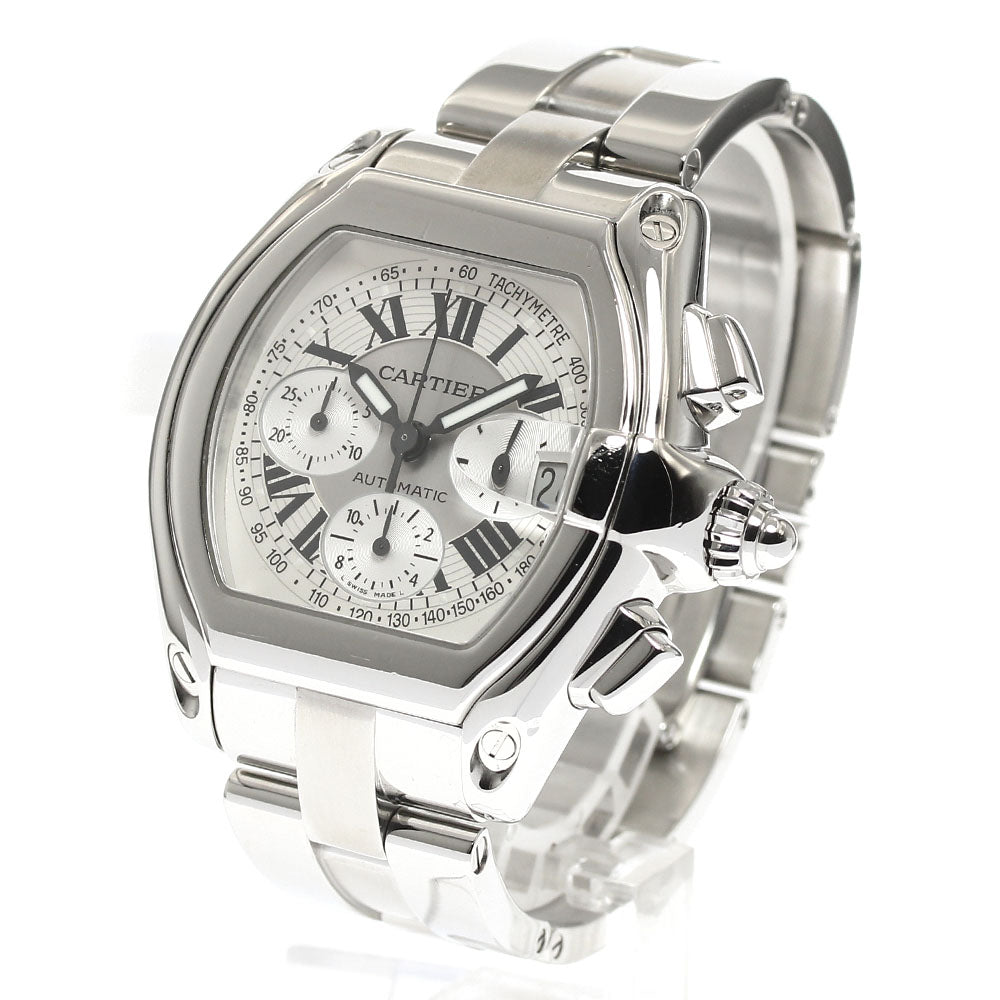 CARTIER Roadster XL W62006X6 Date Chronograph Automatic Men's Watch_906185