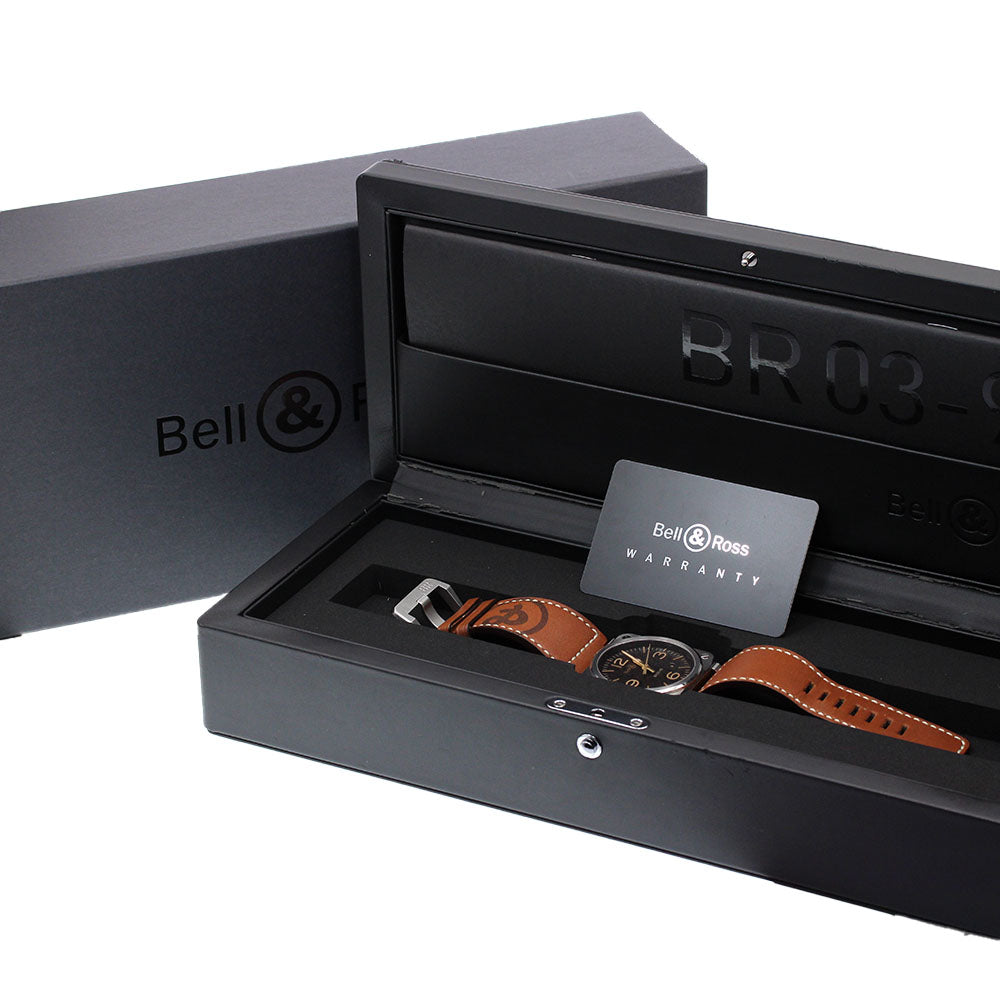 Bell＆Ross Golden Heritage BR03-92-ST-G-HE Date Automatic Men's Watch_906194
