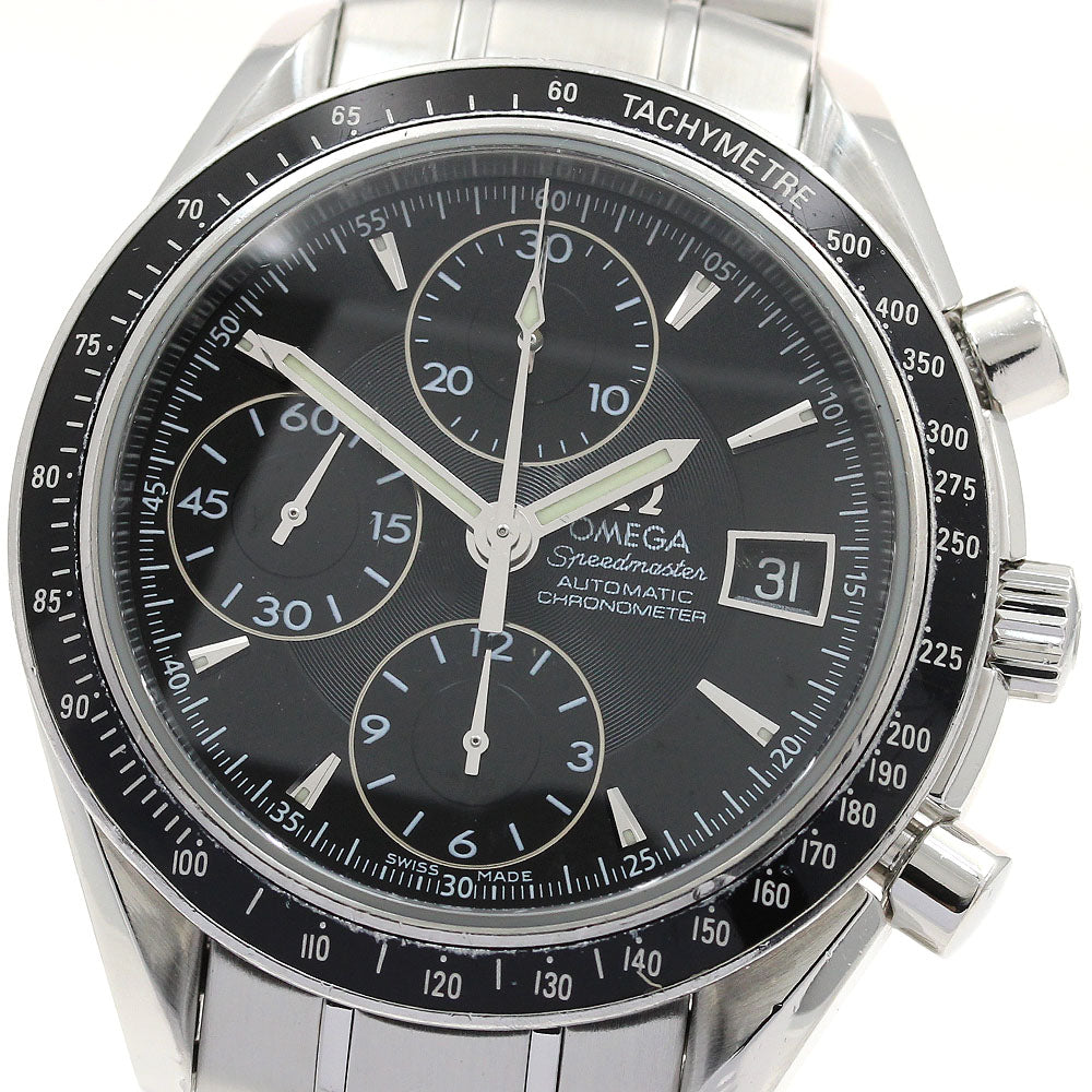 OMEGA Speedmaster 3210.50 Date Black Dial Automatic Men's Watch_906230