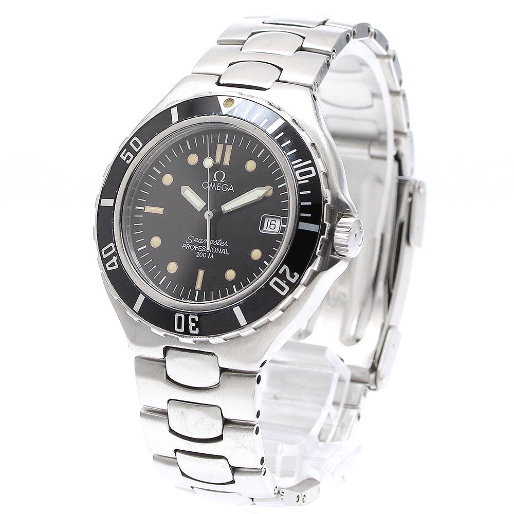 OMEGA Seamaster200 Date Black Dial Quartz Men's Watch_906239