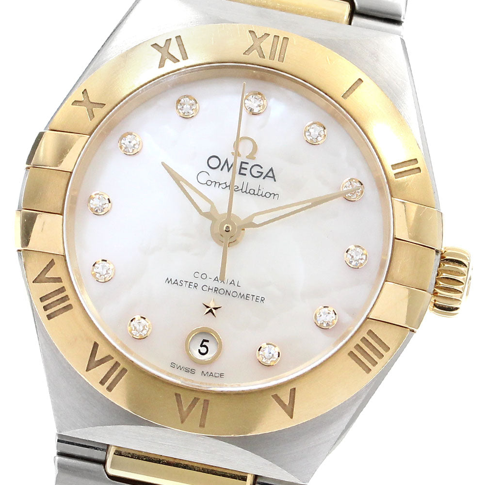 OMEGA Constellation 131.20.29.20.55.002 Co-Axial Date White shell Dial Automatic Ladies Watch_906243