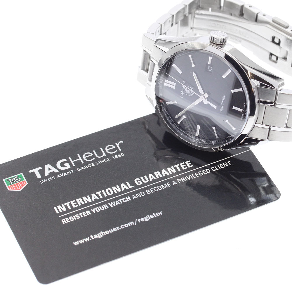 TAG HEUER Carrera WV211B-3 Date black Dial Automatic Men's Watch_906249