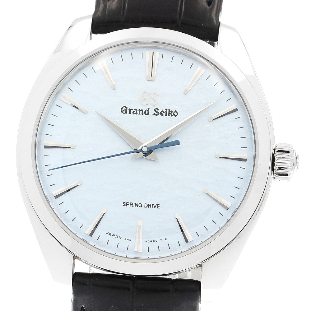 SEIKO Grand Seiko Omiwatari SBGY007/9R31-0AD0 Spring drive Ice blue Dial Spring drive Men's Watch_906276