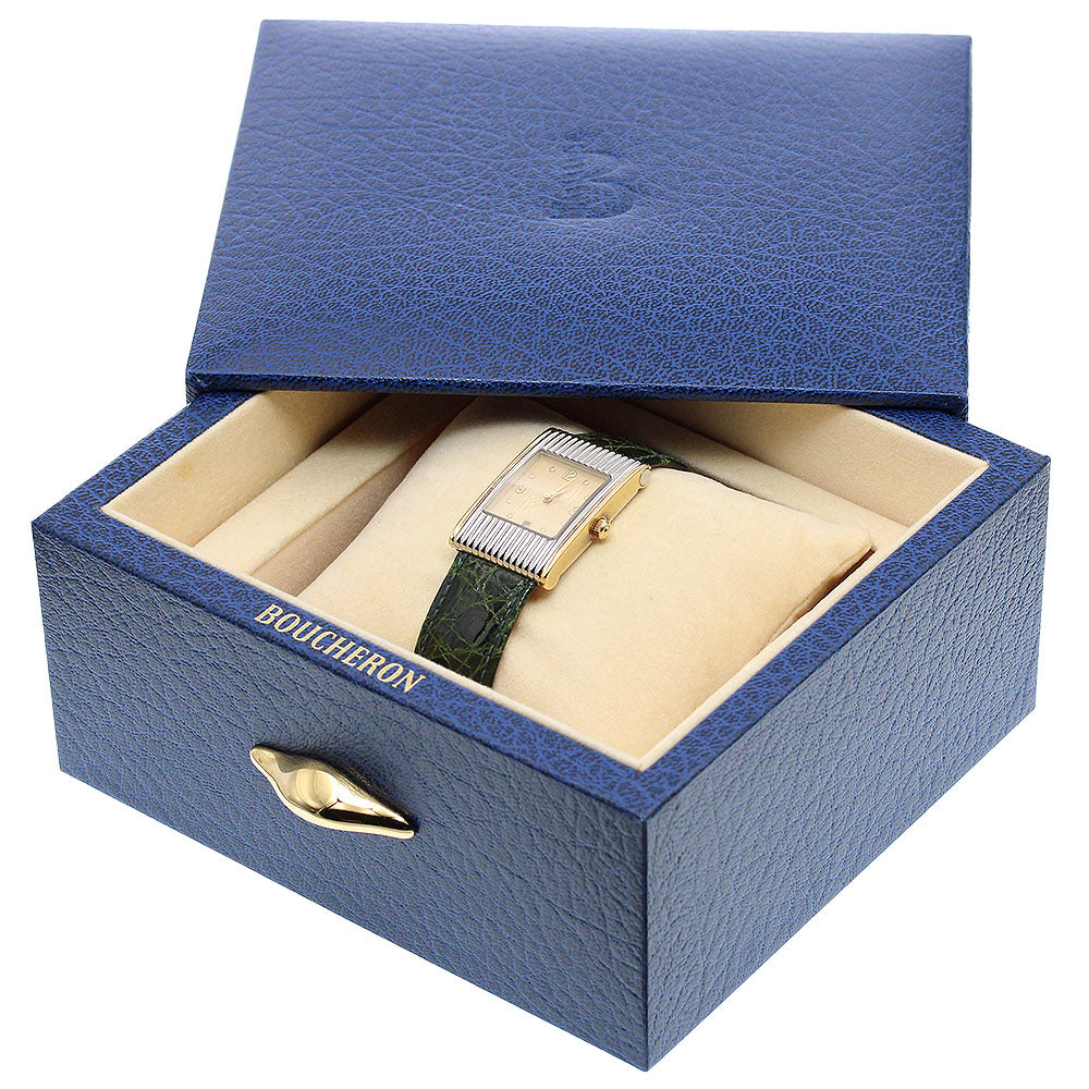 Boucheron Reflation gold Dial Quartz Ladies Watch_906278