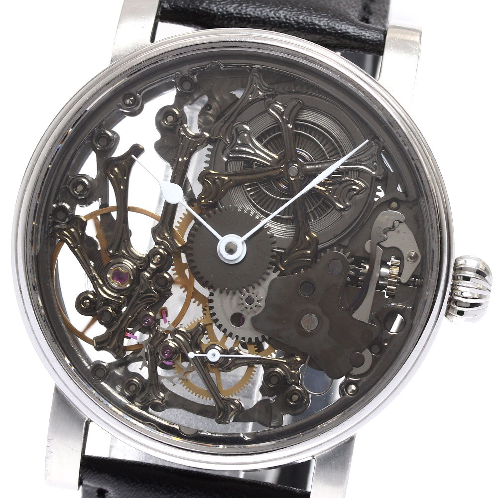 SCHAUMBURG Unica thorium skeleton skeleton Dial Hand Winding Men's Watch_906283