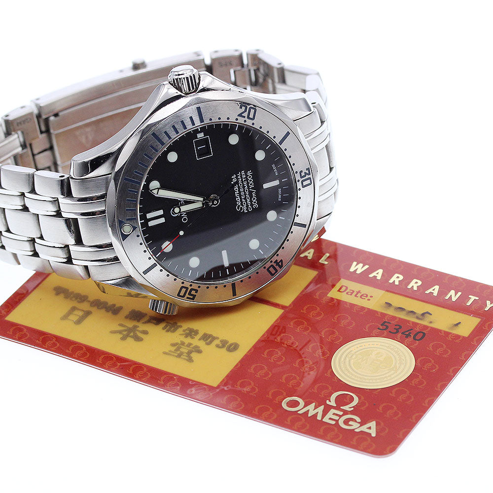 OMEGA Seamaster300 2251.50 Date black Dial Automatic Men's Watch_906289
