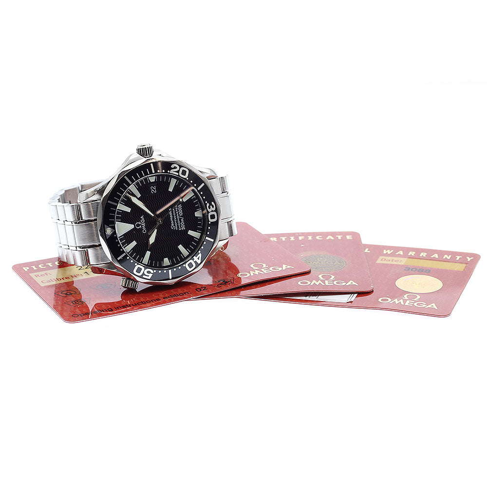 OMEGA Seamaster300 2254.50 Date black Dial Automatic Men's Watch_906307