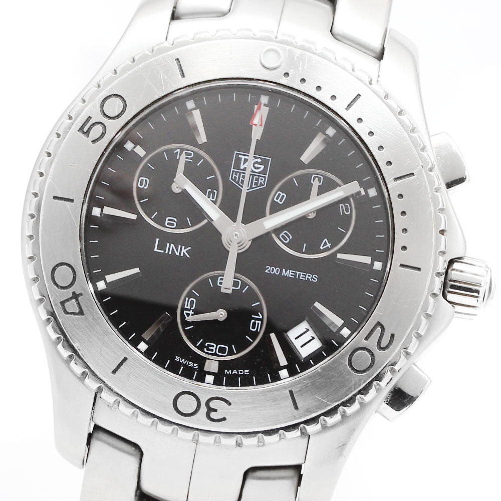 TAG HEUER Link CJ1110.BA0576 Chronograph black Dial Quartz Men's Watch_906314
