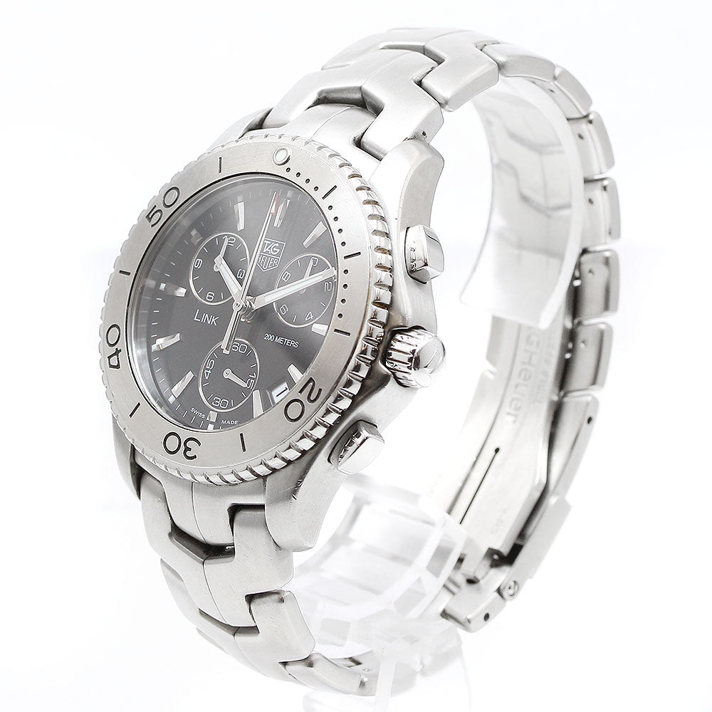 TAG HEUER Link CJ1110.BA0576 Chronograph black Dial Quartz Men's Watch_906314